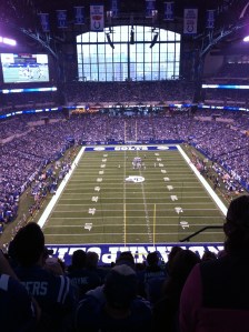 Lucas Oil Stadium- Home of the Colts!