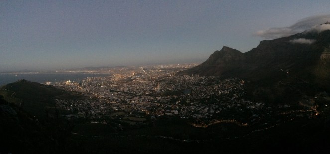 cape town in darkness
